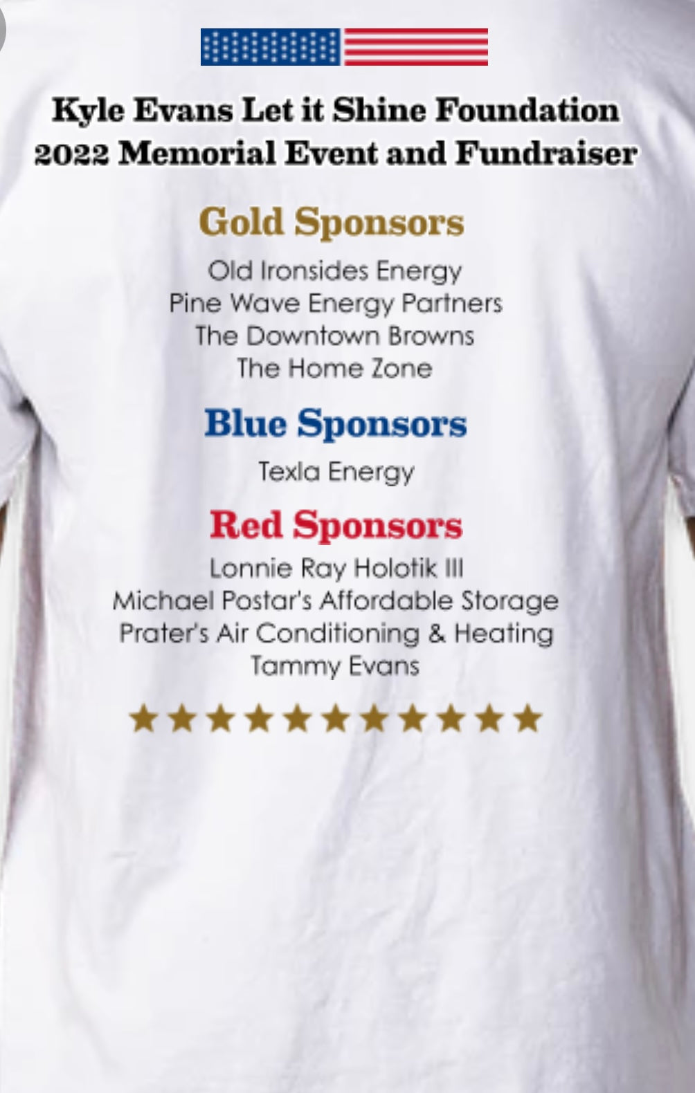 Memorial Weekend Event 2022 T-Shirt ADULT