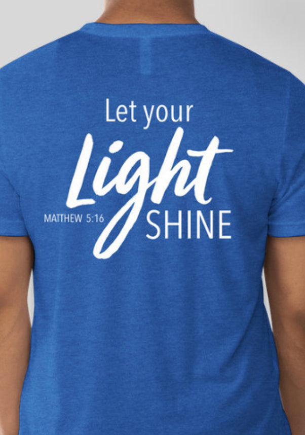 Adult “Let Your Light Shine” T-Shirt