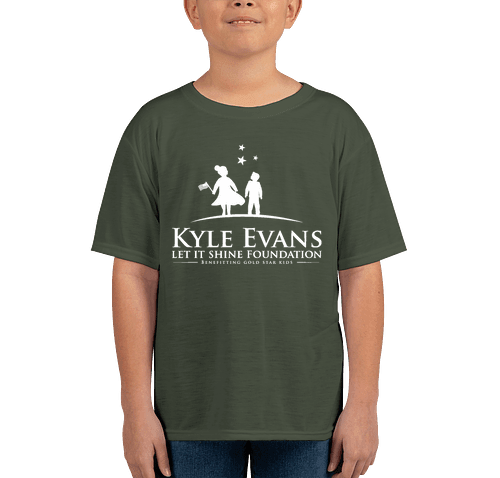 "Light Shines in the Darkness" Kids Shirt